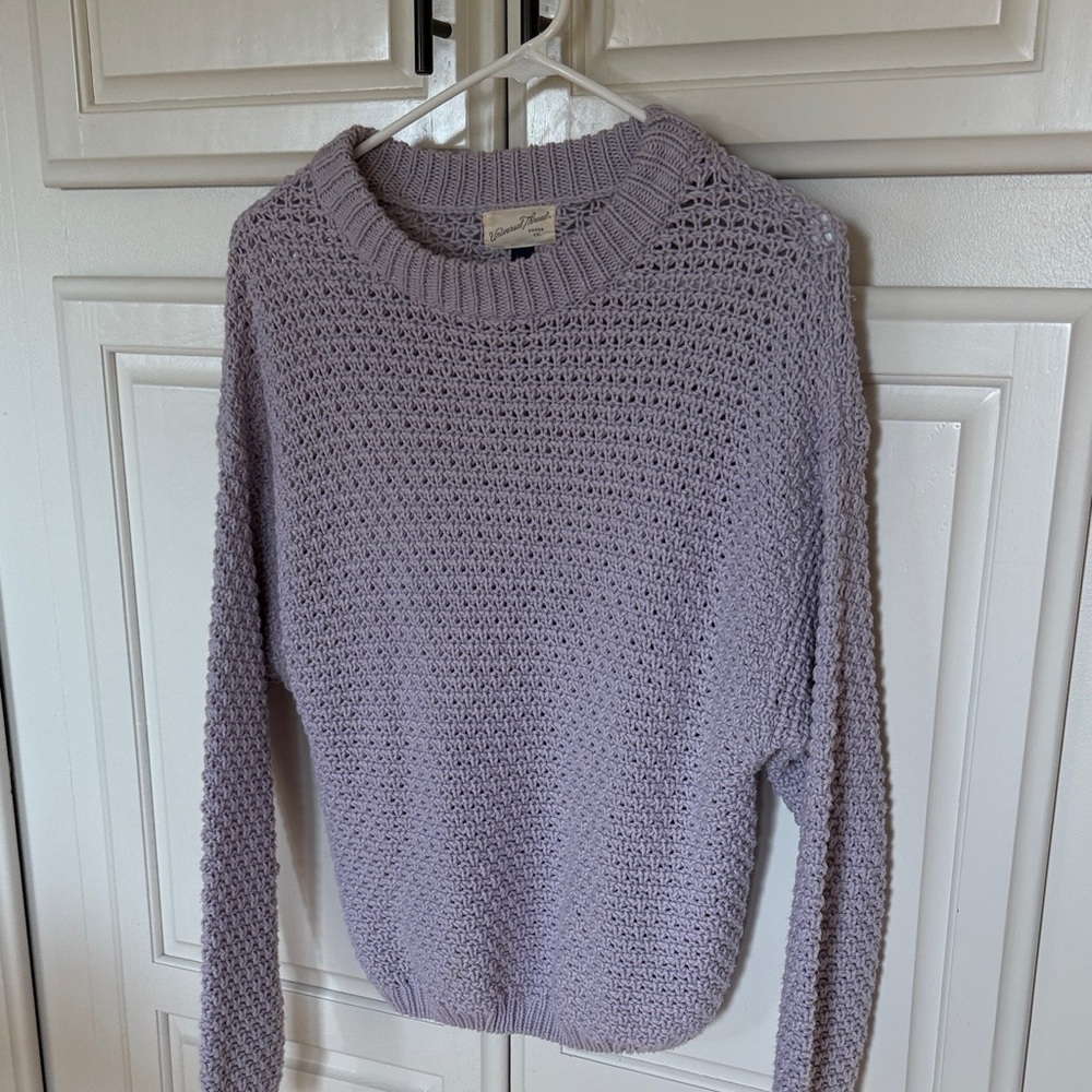 Universal Thread Lilac Knit Women's Sweater